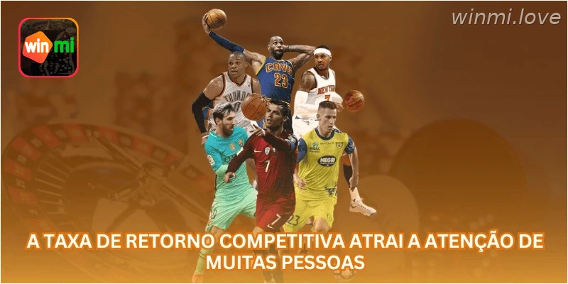 A taxa de retorno competitiva atrai a atenção de muitas pessoas.