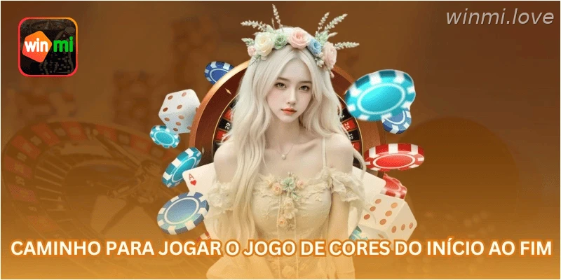 Caminho para jogar o jogo de cores do início ao fim