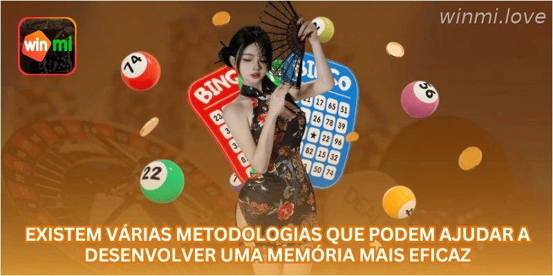 Existem várias metodologias que podem ajudar a desenvolver uma memória mais eficaz.