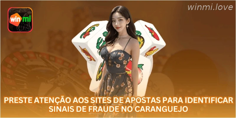 Preste atenção aos sites de apostas para identificar sinais de fraude no caranguejo.