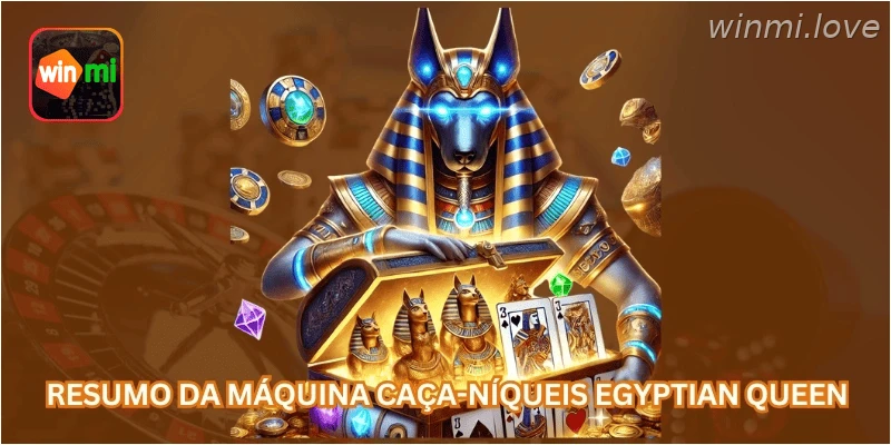Resumo da máquina caça-níqueis Egyptian Queen
